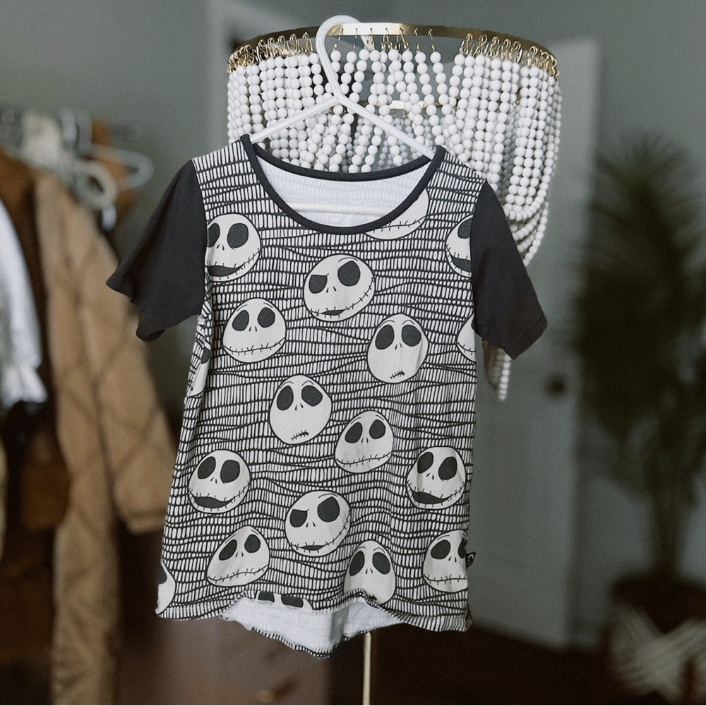 Disney Halloween Jack Skellington Tee | Kids 7/8 | Nightmare Before Xmas